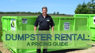 Dumpster Rental: A Pricing Guide